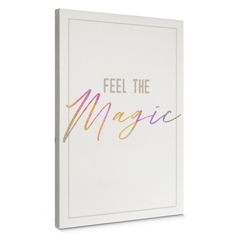 Lærredsprint - Feel the magic