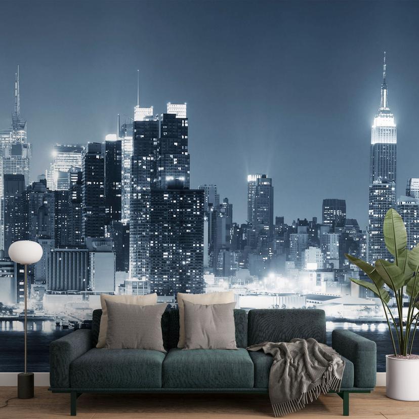 Fototapet - New York at Night 1