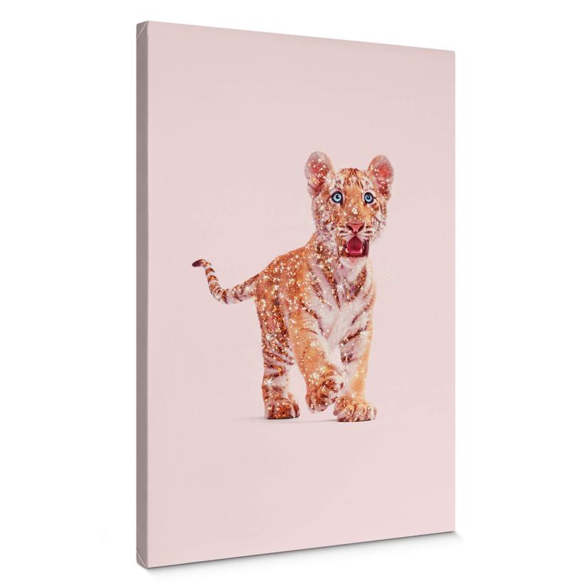 Lienzo Loose - Glitter Tiger