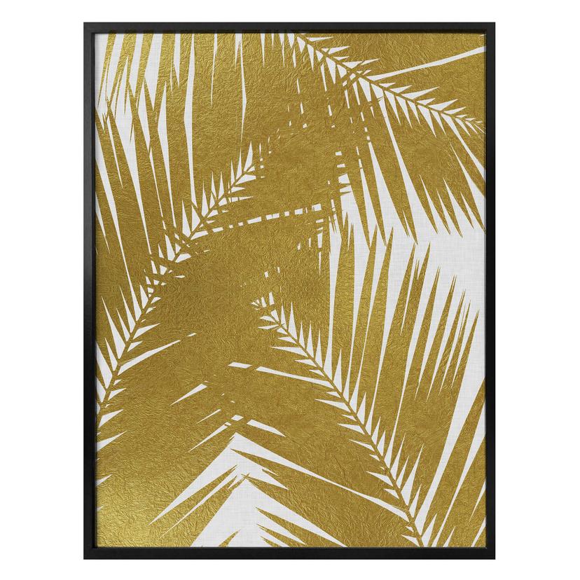 Plakat - Orara Studio - Palm Leaf Gold