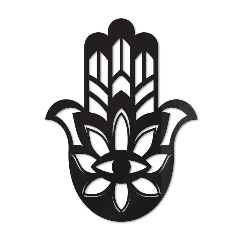 Decoro in acriico - Mano di Fatima