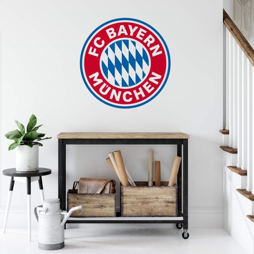 Muursticker Bayern München - Logo zonder sterren