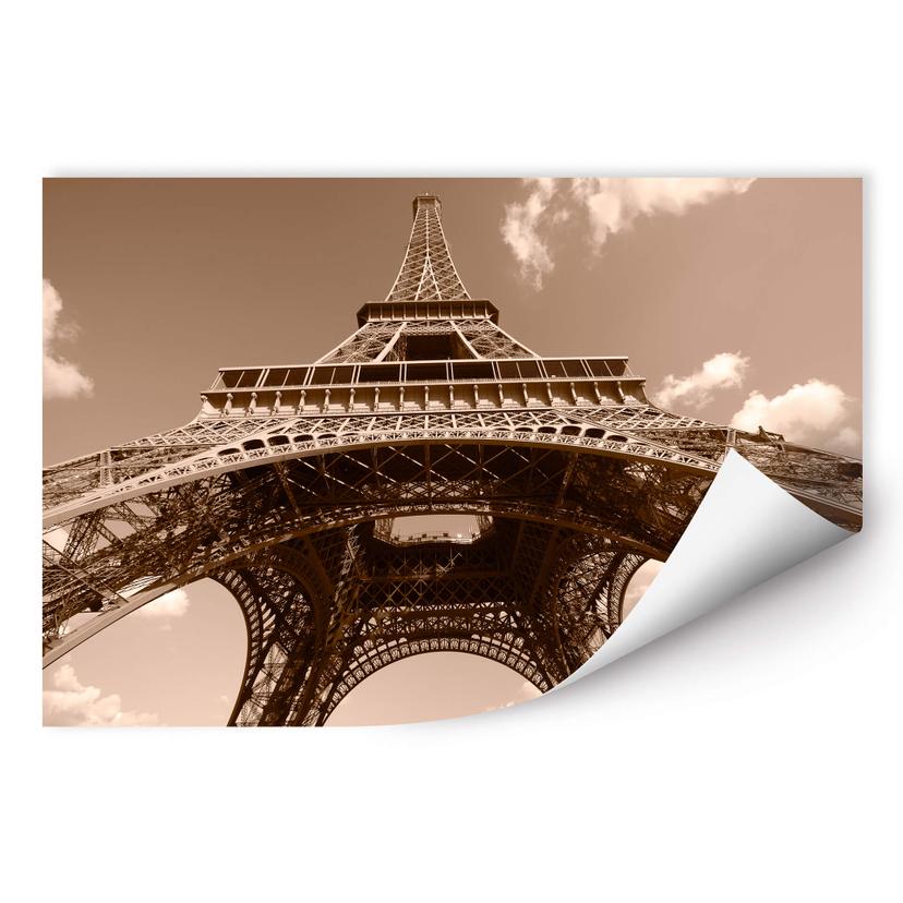 Poster autocollant - W - Tour Eiffel en Perspective