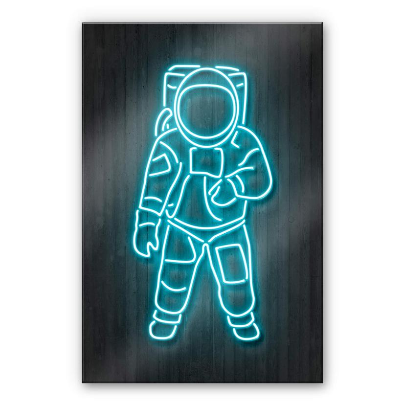 Akrylbillede Mielu - Astronaut