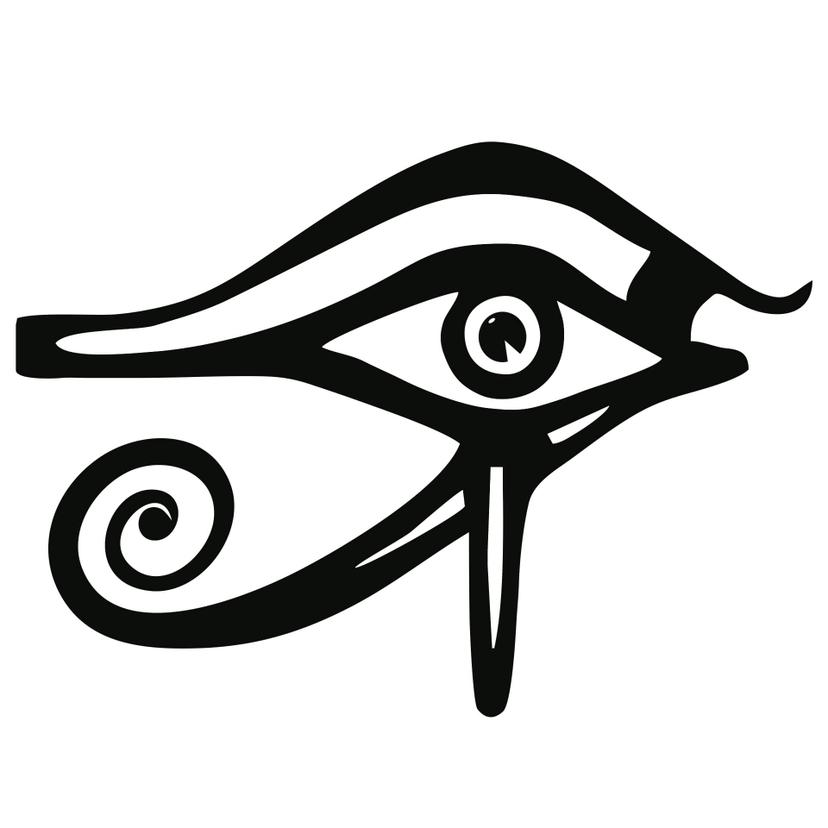 Adesivo murale - L'occhio di Ra - Horus