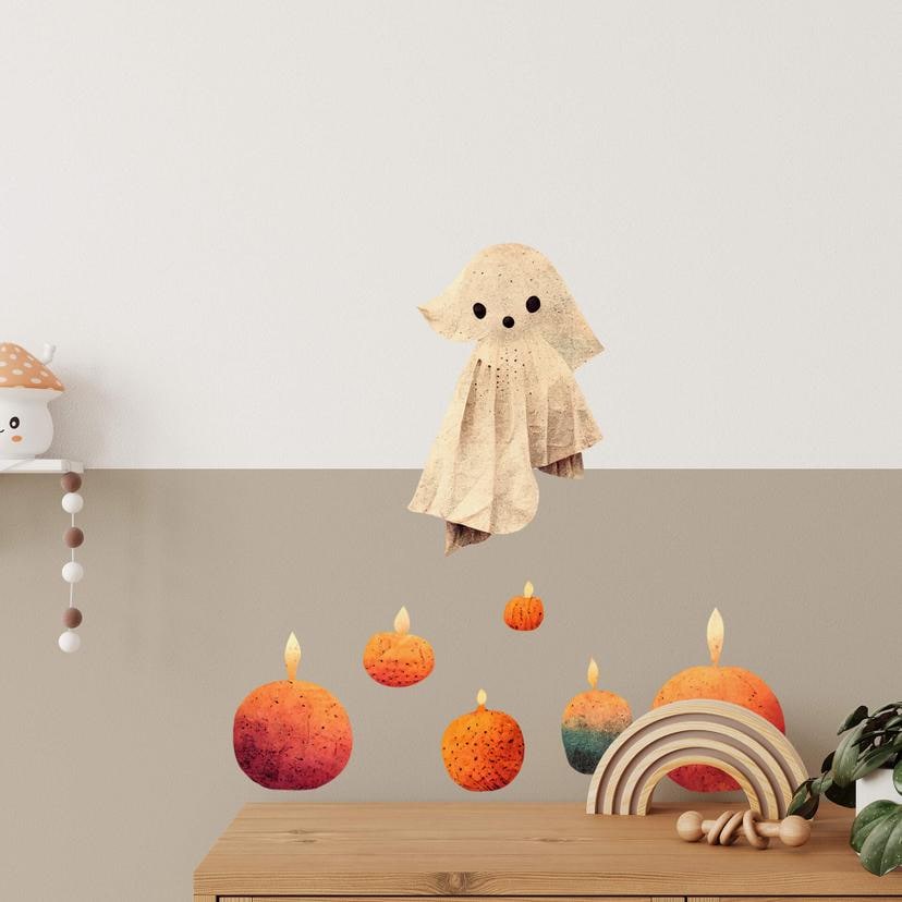 Adesivo murale Treechild - Little Ghost