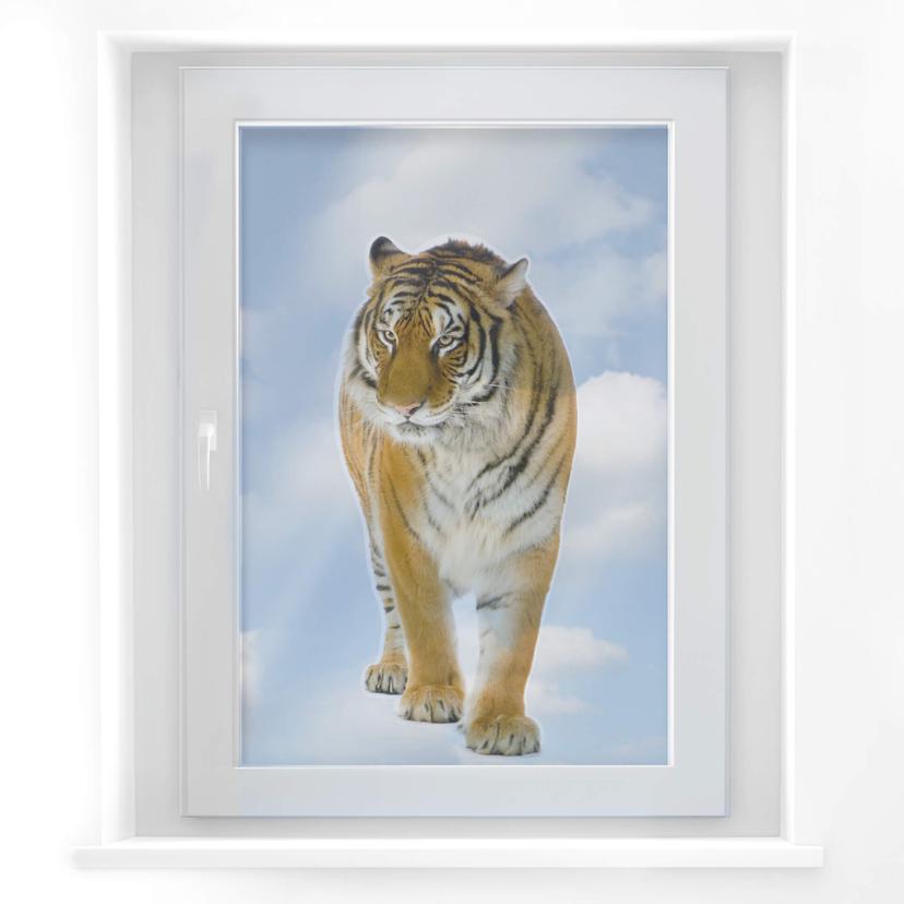 Mural de ventana Real Tiger