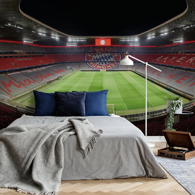 Papier peint photo Stade FCB de nuit
