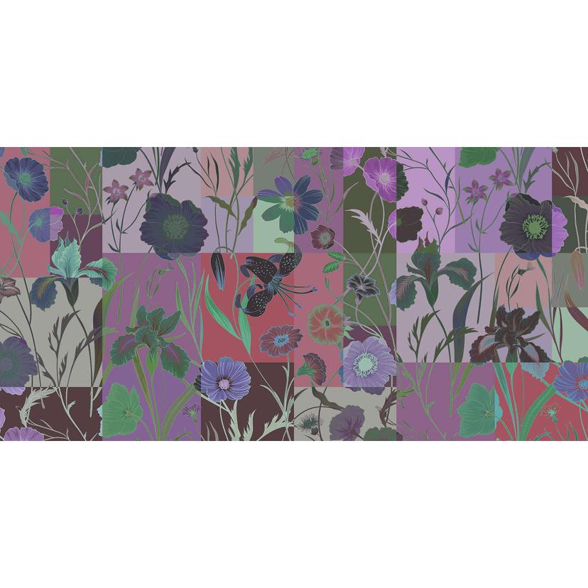 Livingwalls Fotomurale Walls by Patel 2 floral patch 1