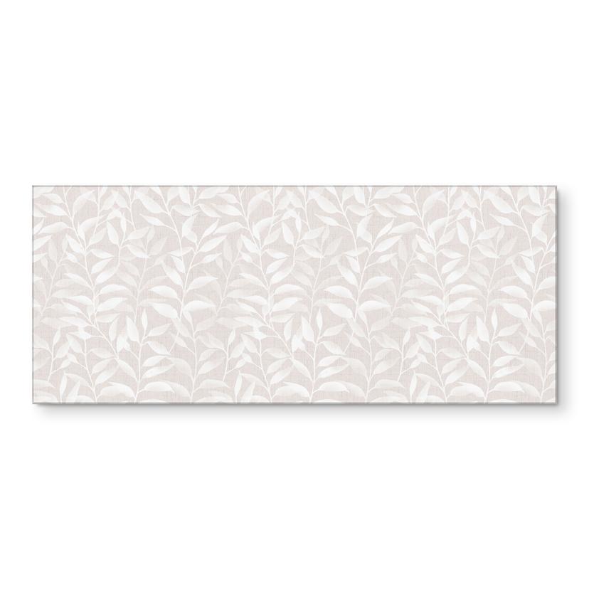 Rivestimento cucina Delicate foglie acquerellate - Beige tenue - Estensibile - Bloomery Decor