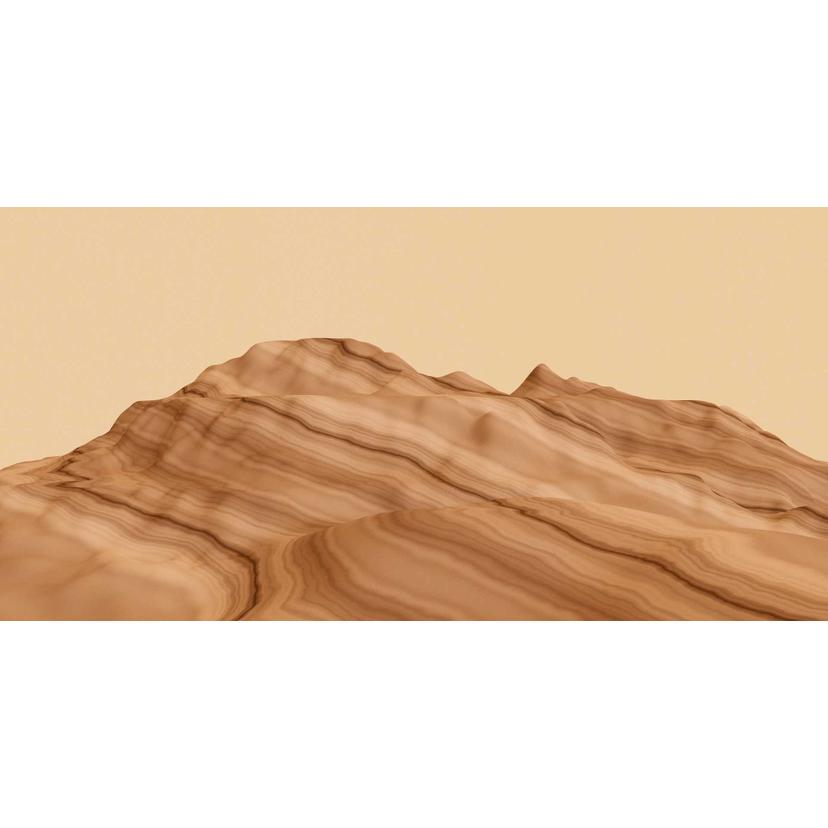 Carta da parati con foto di paesaggi desertici nei toni della terra - Carta da parati in tessuto non