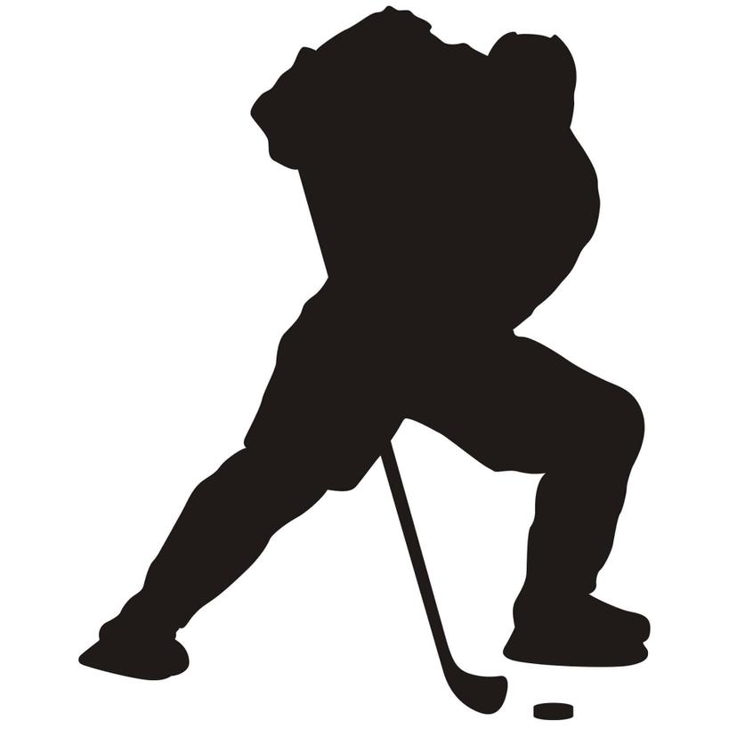 Sticker mural - Hockey 2