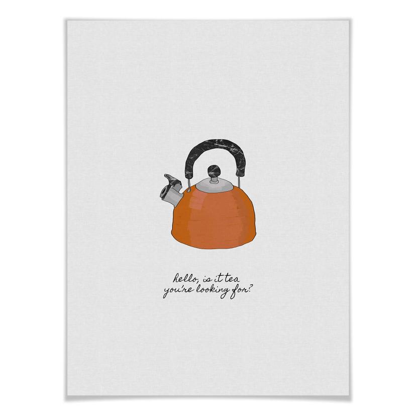 Poster Orara Studio - Hello is it tea