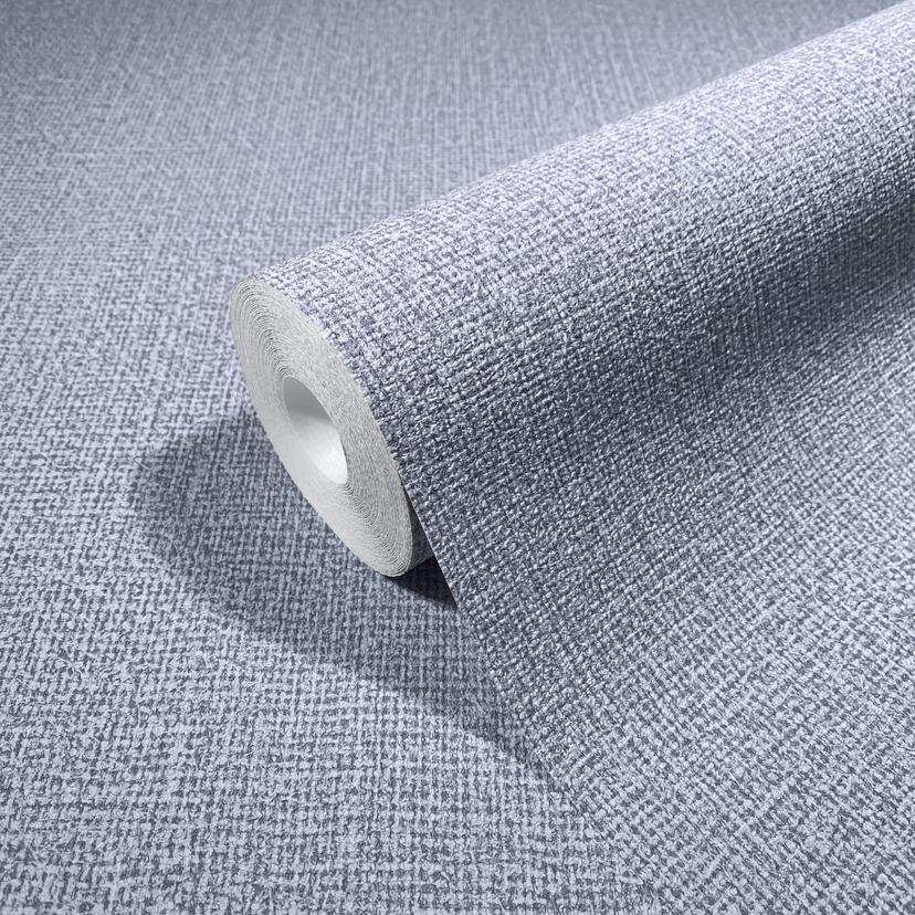 Non-woven tekstil tapet almindelig lilla tekstur
