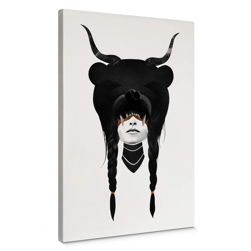 Canvasbillede - Ireland - Bear Warrior