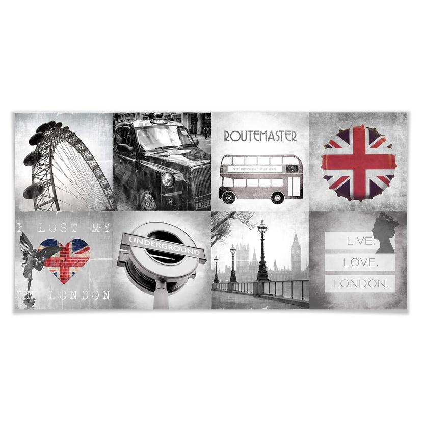 Poster - Impressions of London