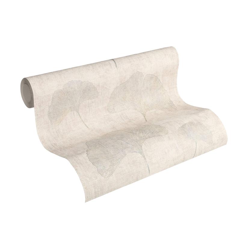 A.S. Création behang Borneo beige, metallic