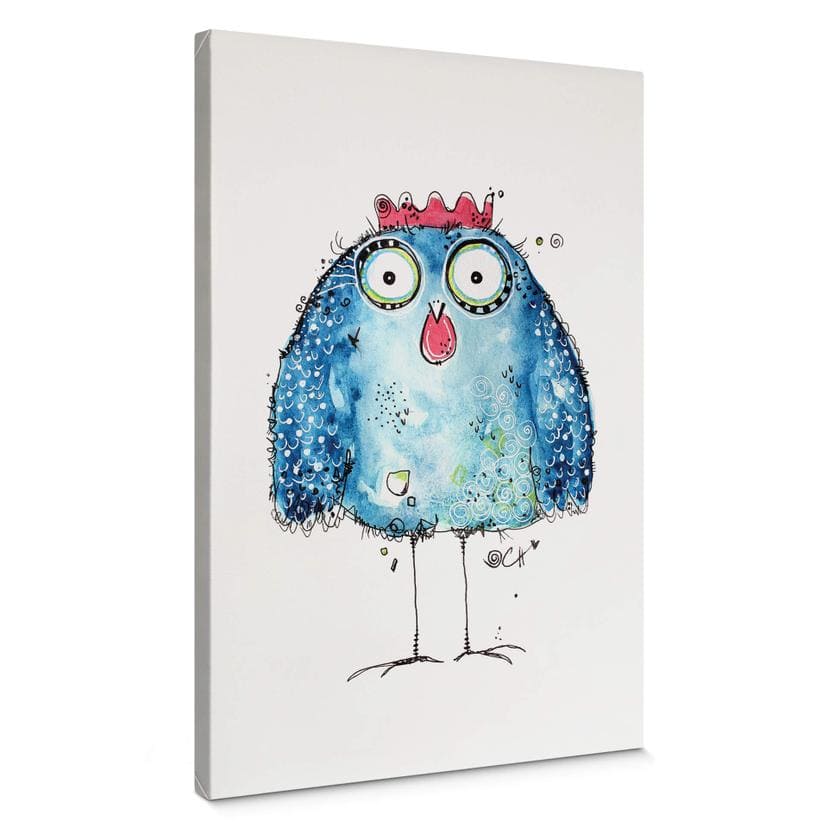 Tableau sur toile Hagenmeyer - Crazy Hen