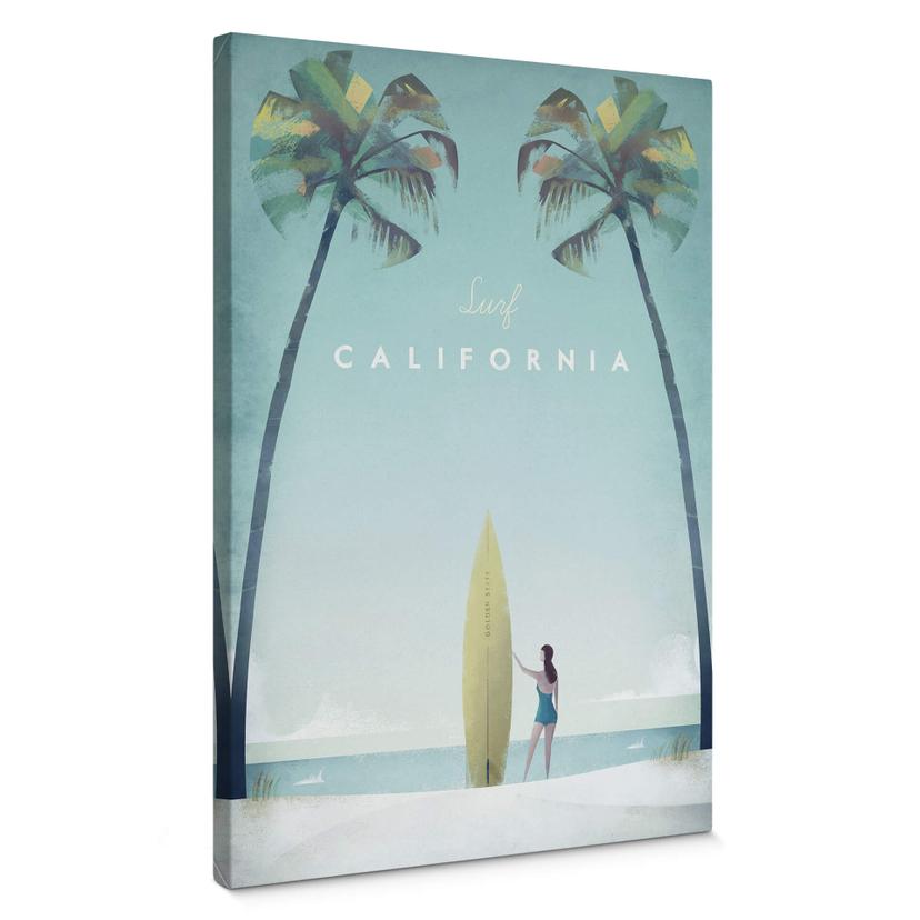 Cuadro lienzo Ríos - California