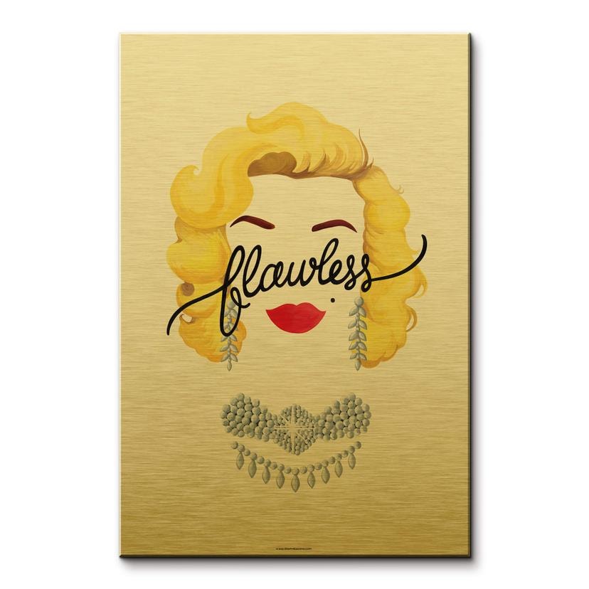 Alu-Dibond Tohmé - Flawless Marilyn