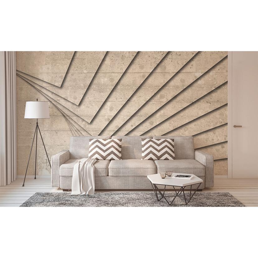 Architects Paper Papier peint photo Atelier 47 Concrete Art beige