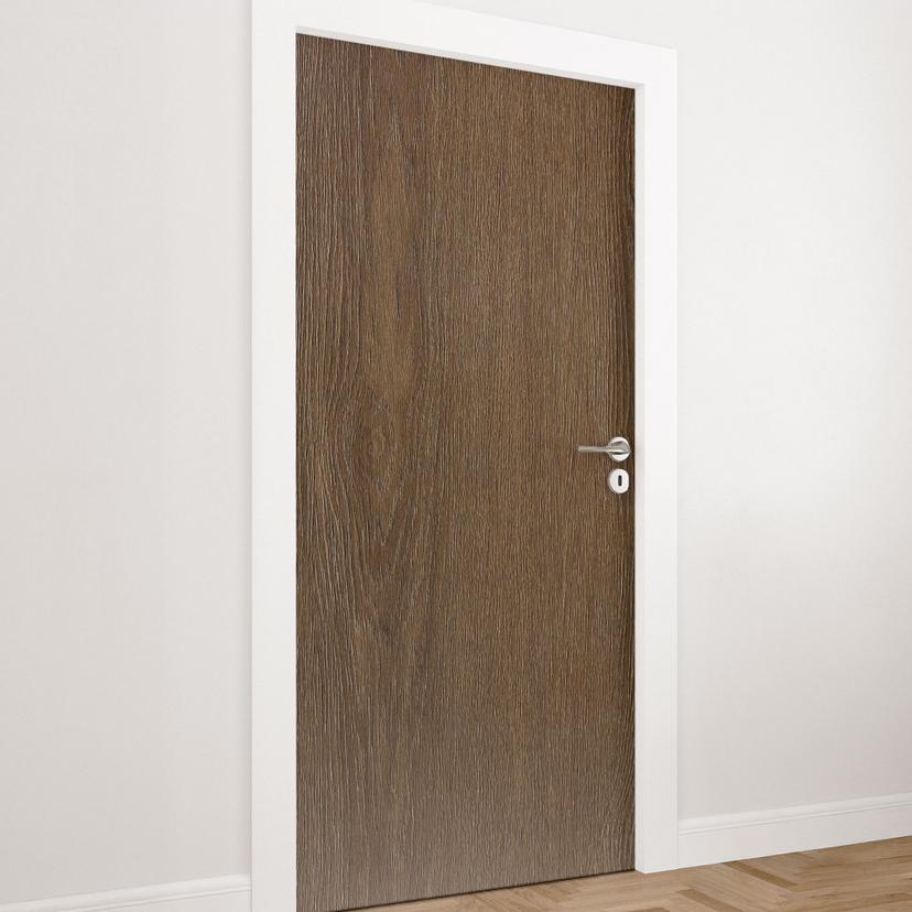 Film pour portes bois noyer, aspect bois