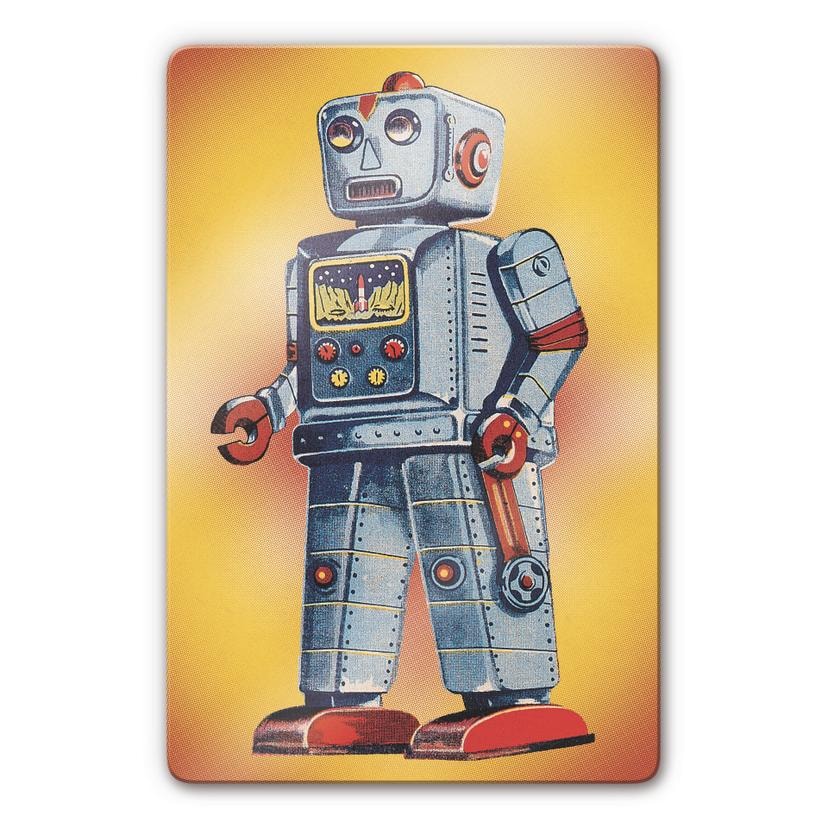 Tableau en verre - Robot