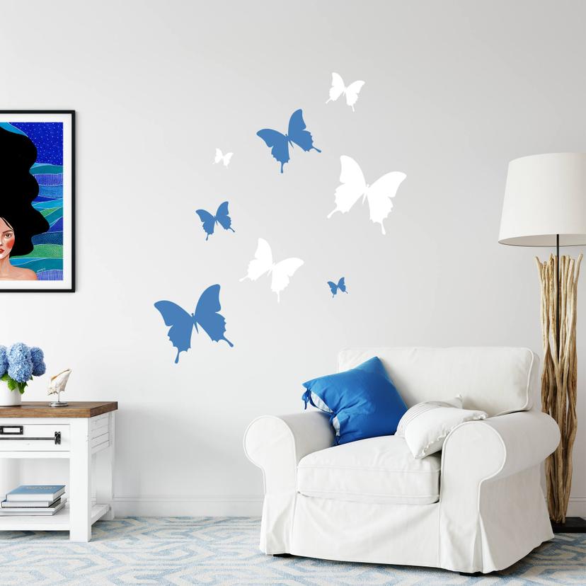 Sticker mural - Papillon 4