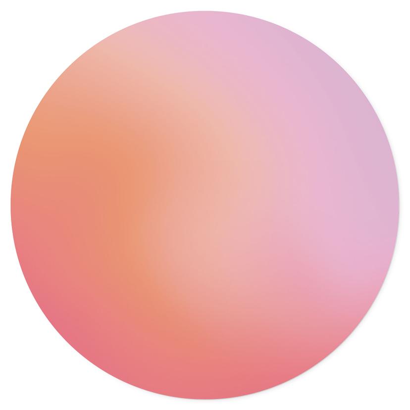 Adesivo murale Ombre - Alba colorata