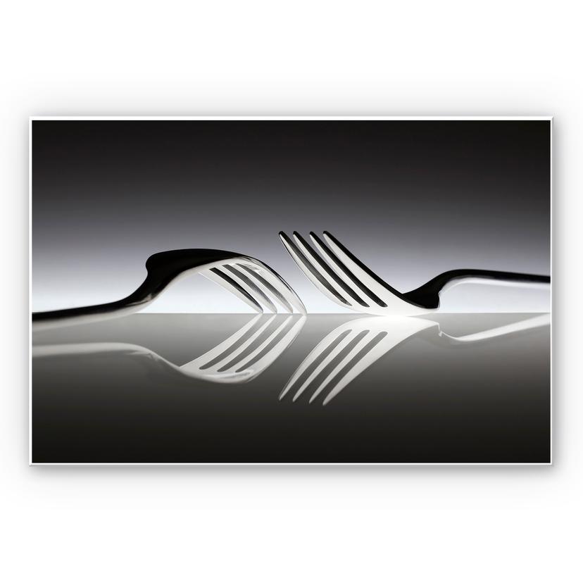 Tableau Forex - De Kogel - Silverware Reflection
