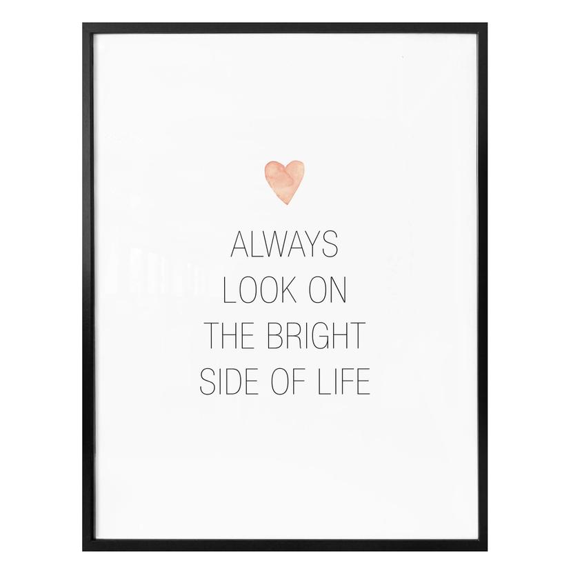 Plakat - Confetti & Cream - Always look on the bright side of life
