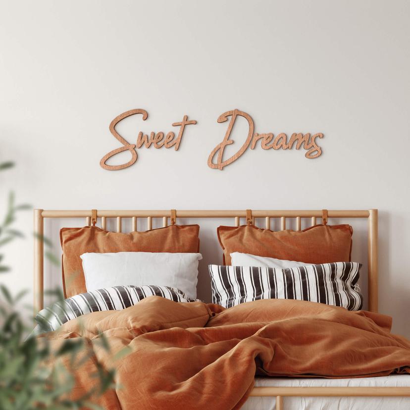 Decoro in legno Sweet Dreams