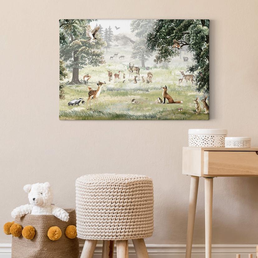 Canvas Kikki Belle - Forest Fun