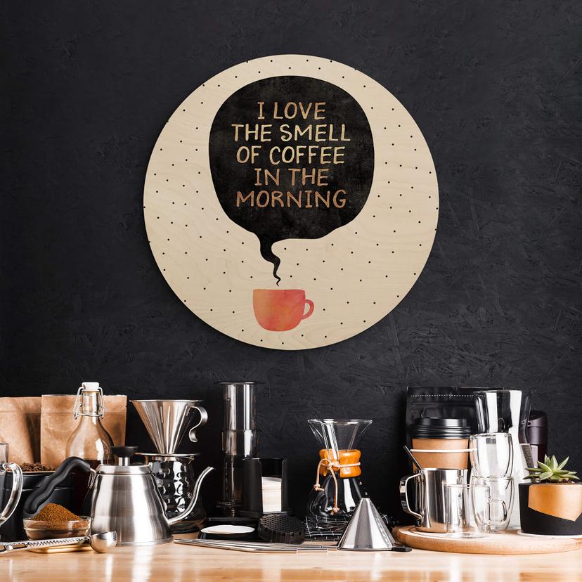 Stampa su legno Fredriksson - I love the smell