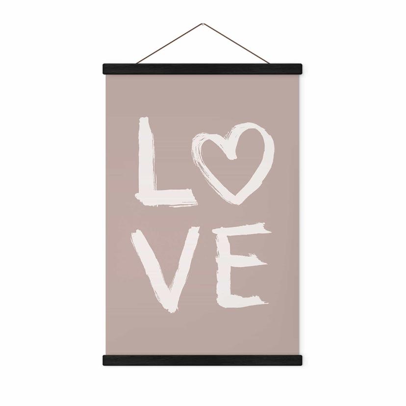 Tekstil plakat Eleonora - Love