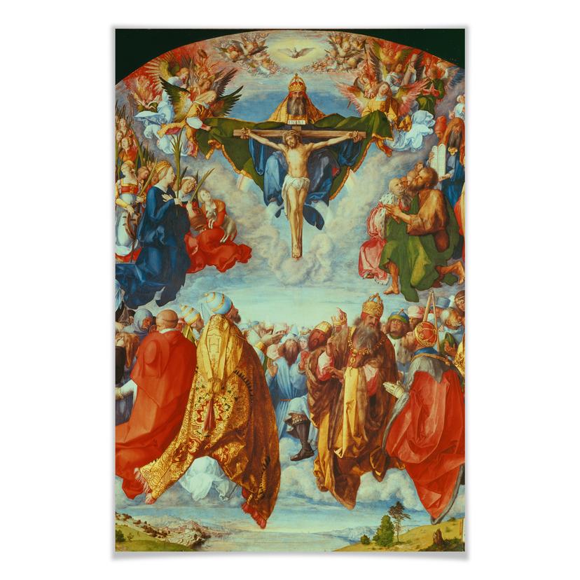 Poster Dürer - Das Allerheiligenbild