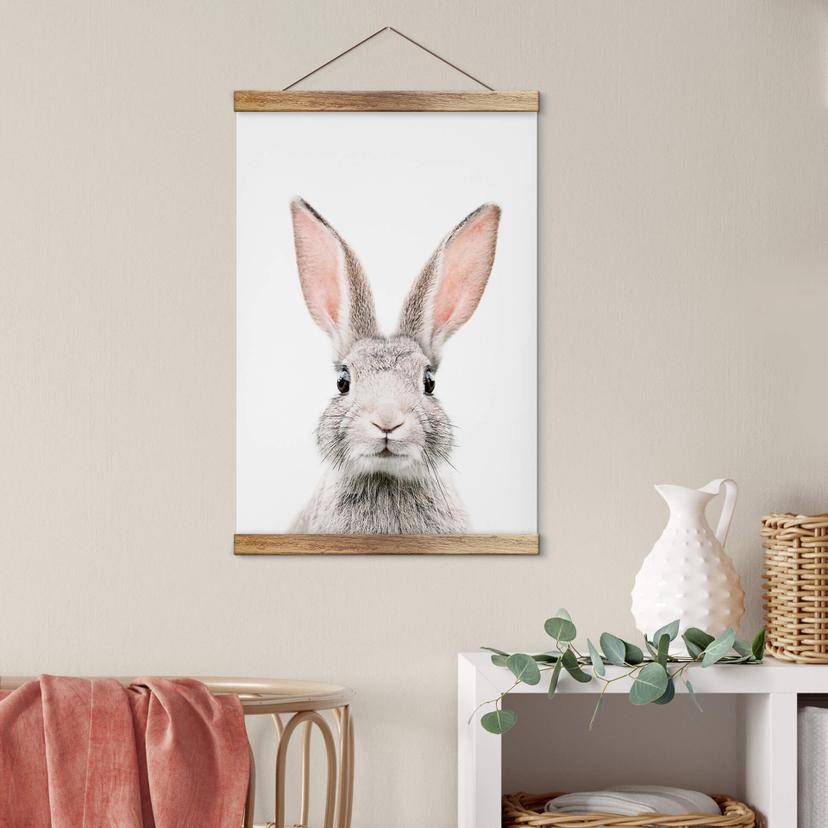 Póster de tela Sisi & Seb - Orejas de conejo