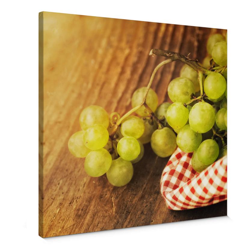 Cuadro lienzo Uvas dulces