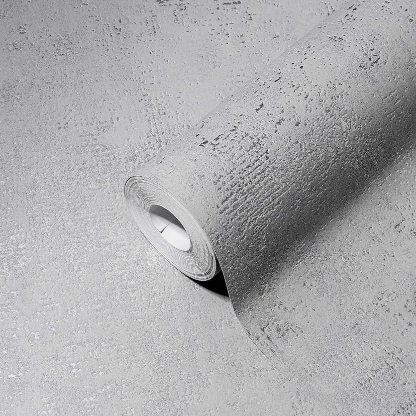 Non-woven tapet grå modern monokrom non-woven tapet för vardagsrum, sovrum
