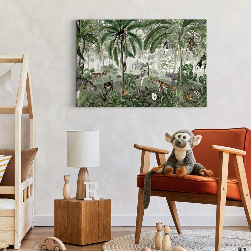 Canvas Kikki Belle - Jungle