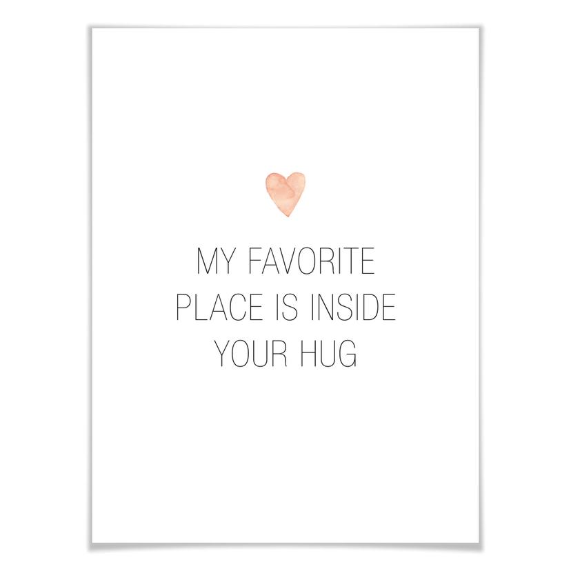 Plakat - Confetti & Cream - Favorite Place