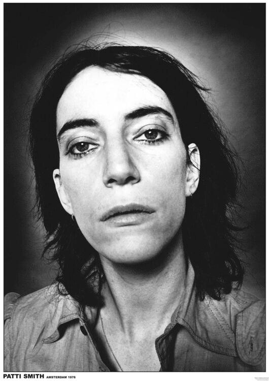 Plakat Patti Smith - Close Up Face, Plakat (59,4 x 84,1 cm)