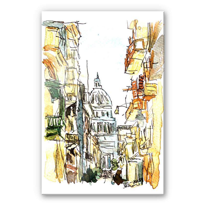 Tableau en verre acrylique - Bleichner - Havanna Parlament