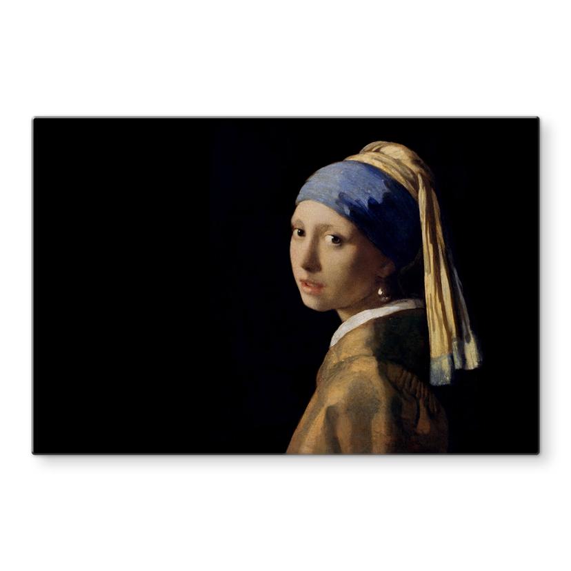 Pannello paraschizzi Vermeer - La ragazza con l'orecchino di perla