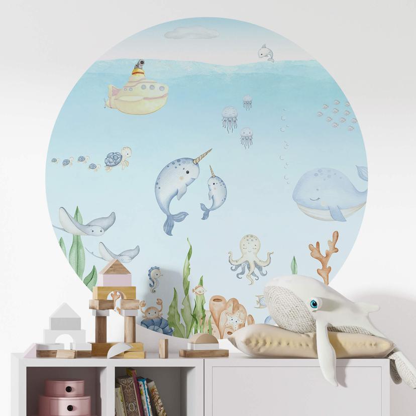 Wall Sticker Oliver Robins - Underwater Friends