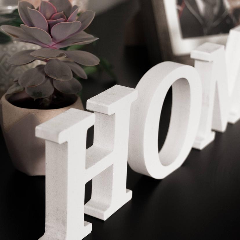 Dekorativa bokstäver 3D HOME 2