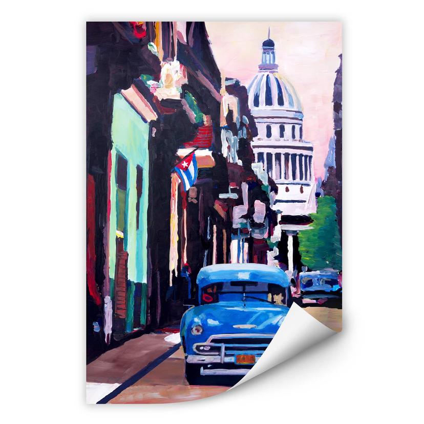 Zelfklevende Poster - Bleichner - Havana Life