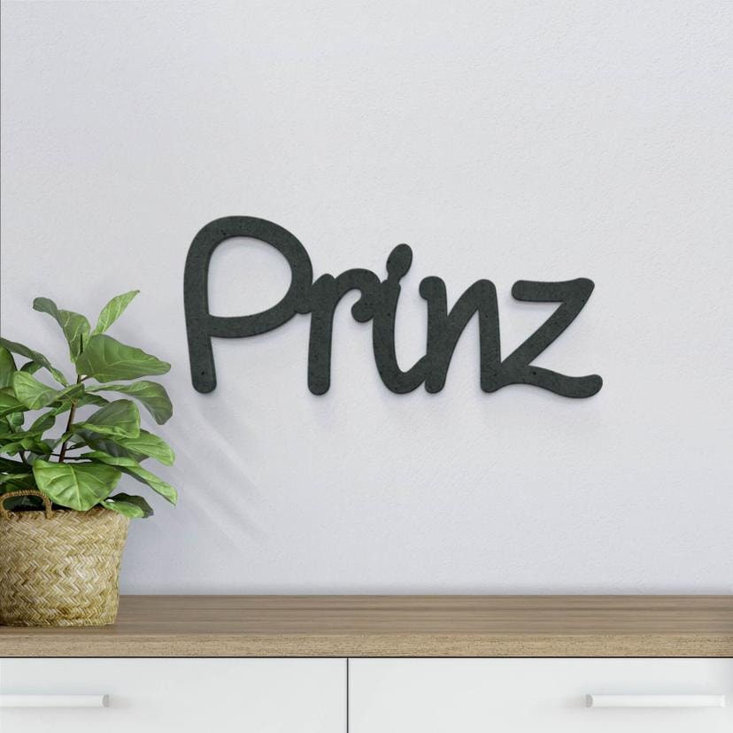 MDF-Holzbuchstaben Prinz