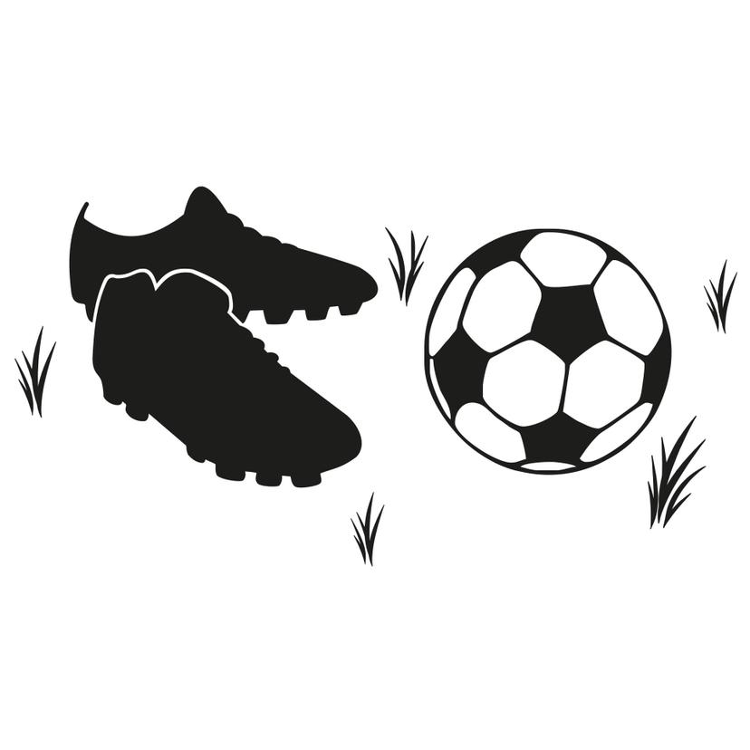 Adesivo murale - Scarpe da calcio