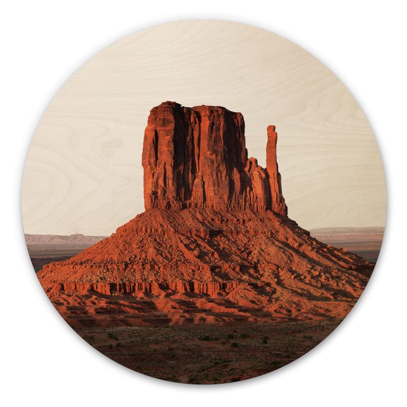 Billede af træ klippeformation i Monument Valley - Hugonnard - Round